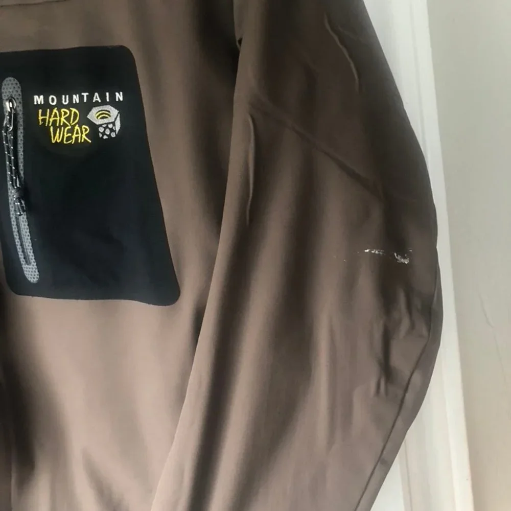 Mountain Hardwear Men's Brown Performance Jacket